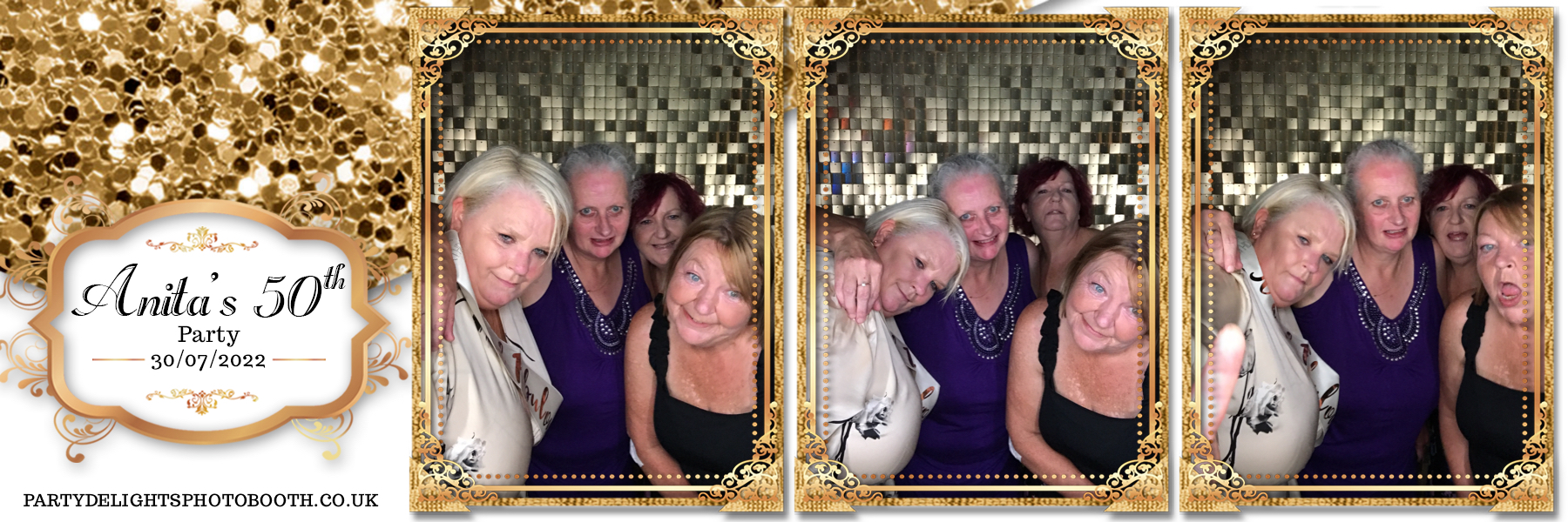 Anita's 50th birthday | View more photos from the event at gallery.partydelightsphotobooth.co.uk/u/PartyDelightsPhotoBooth/Anitas-50th-birthday