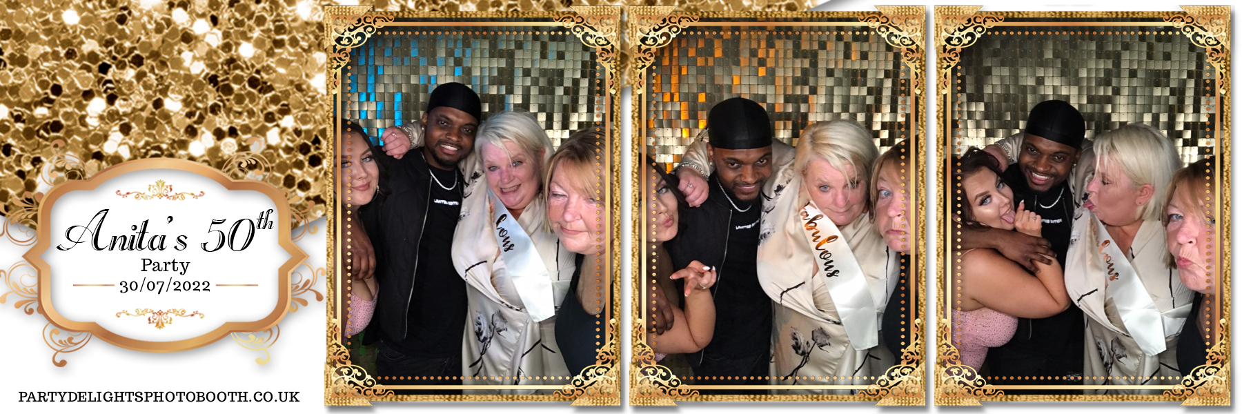 Anita's 50th birthday | View more photos from the event at gallery.partydelightsphotobooth.co.uk/u/PartyDelightsPhotoBooth/Anitas-50th-birthday