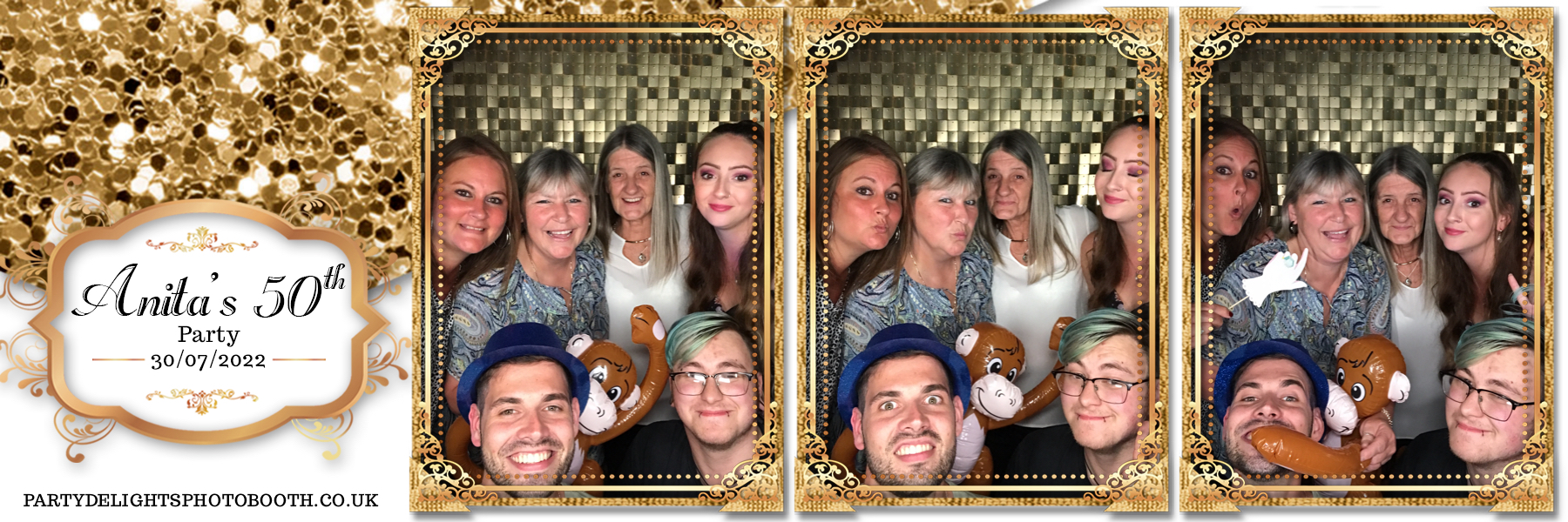 Anita's 50th birthday | View more photos from the event at gallery.partydelightsphotobooth.co.uk/u/PartyDelightsPhotoBooth/Anitas-50th-birthday