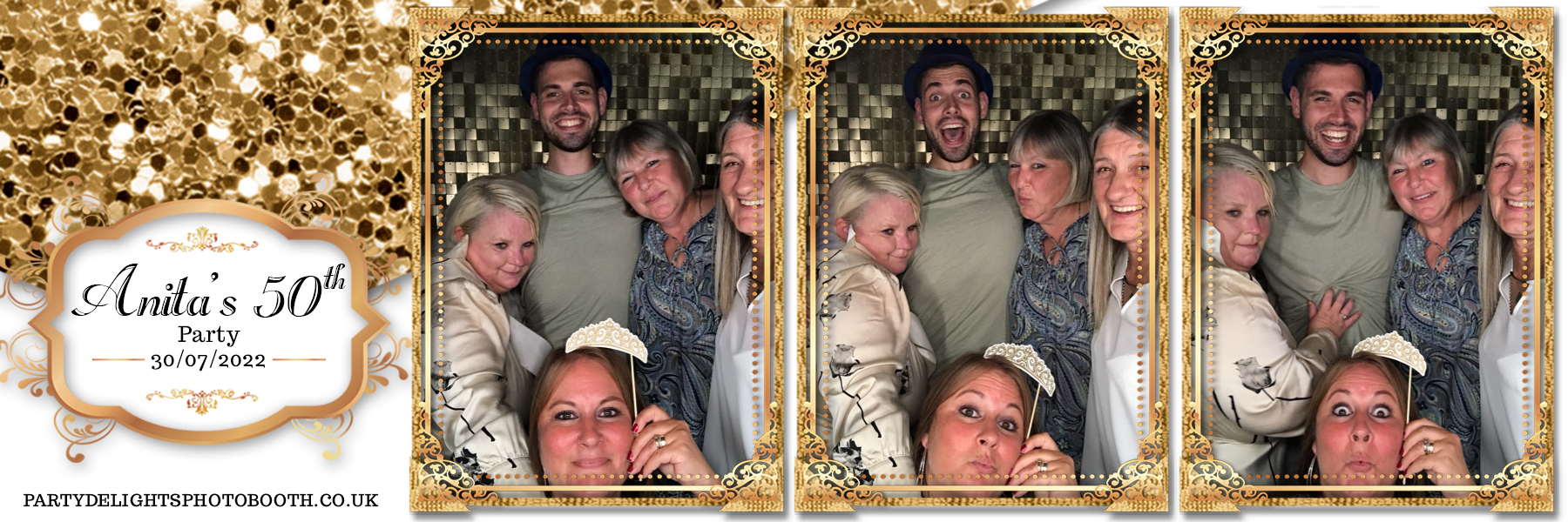 Anita's 50th birthday | View more photos from the event at gallery.partydelightsphotobooth.co.uk/u/PartyDelightsPhotoBooth/Anitas-50th-birthday