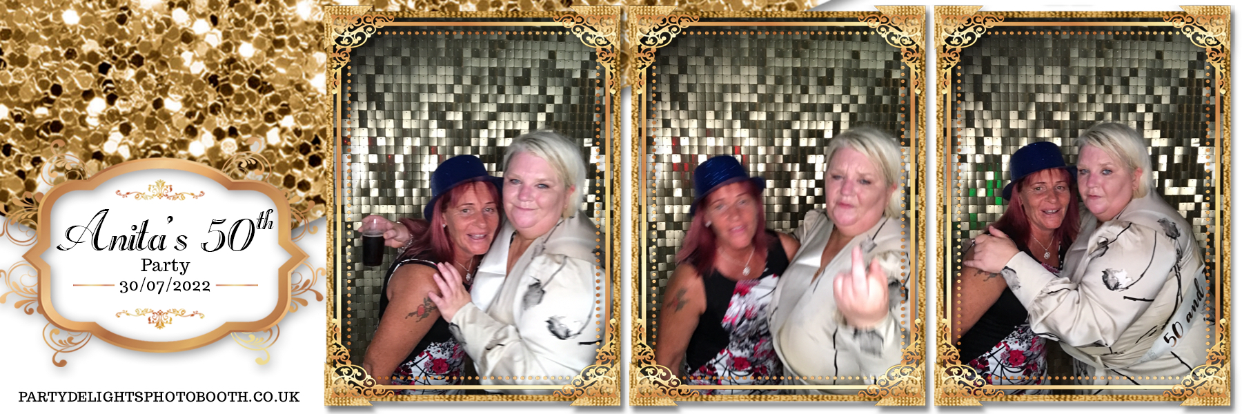 Anita's 50th birthday | View more photos from the event at gallery.partydelightsphotobooth.co.uk/u/PartyDelightsPhotoBooth/Anitas-50th-birthday