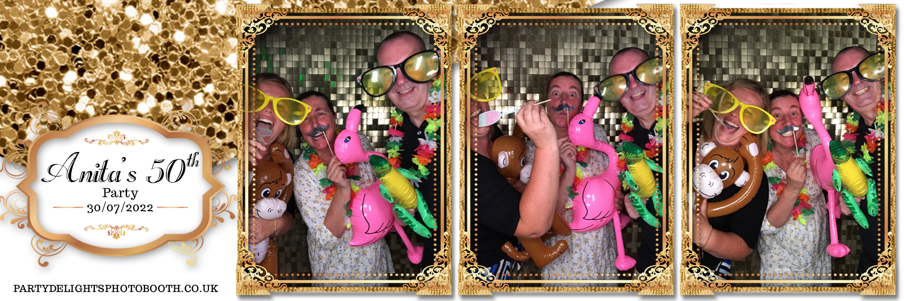 Anita's 50th birthday | View more photos from the event at gallery.partydelightsphotobooth.co.uk/u/PartyDelightsPhotoBooth/Anitas-50th-birthday