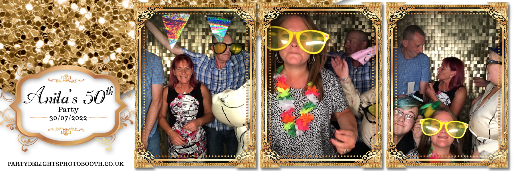 Anita's 50th birthday | View more photos from the event at gallery.partydelightsphotobooth.co.uk/u/PartyDelightsPhotoBooth/Anitas-50th-birthday