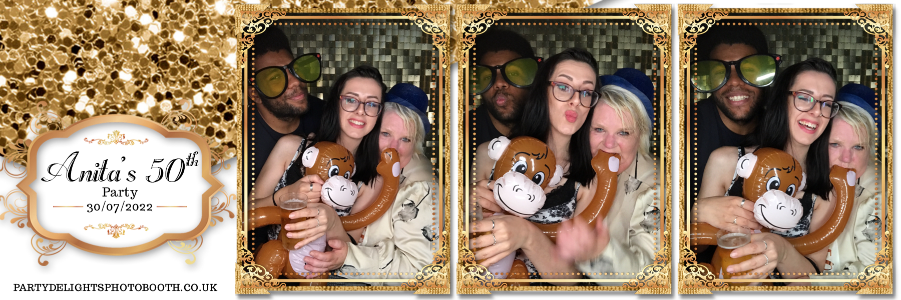Anita's 50th birthday | View more photos from the event at gallery.partydelightsphotobooth.co.uk/u/PartyDelightsPhotoBooth/Anitas-50th-birthday