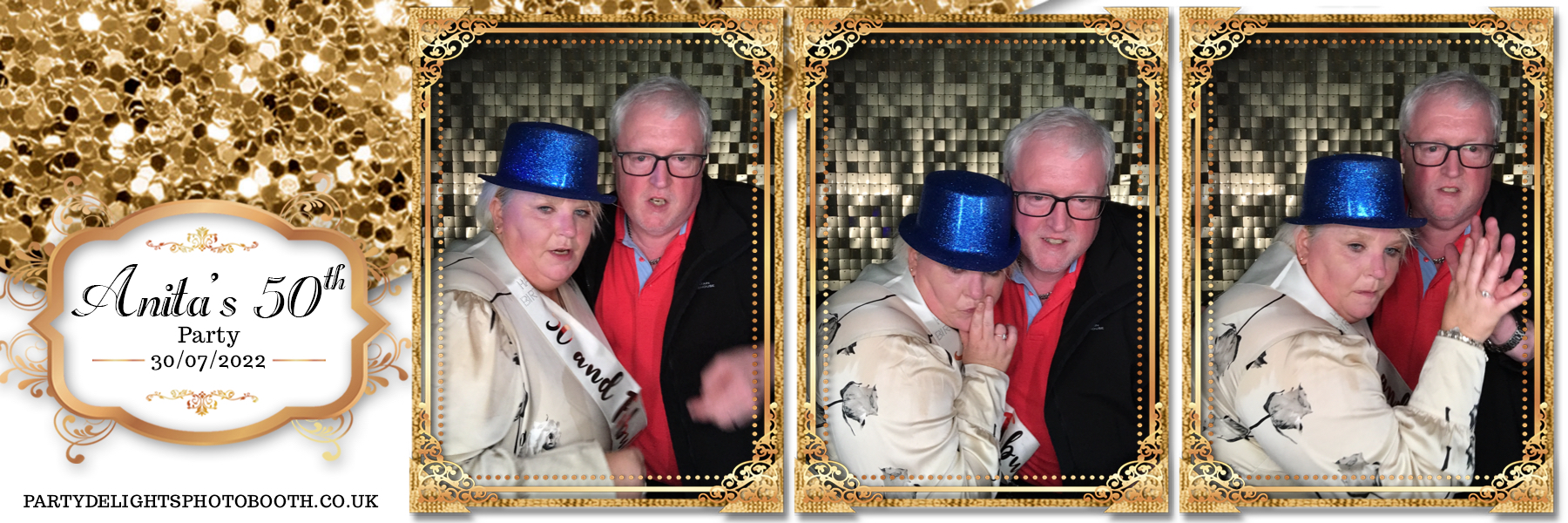 Anita's 50th birthday | View more photos from the event at gallery.partydelightsphotobooth.co.uk/u/PartyDelightsPhotoBooth/Anitas-50th-birthday
