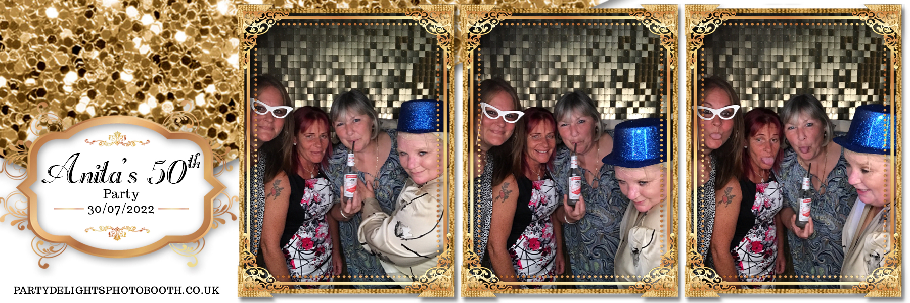 Anita's 50th birthday | View more photos from the event at gallery.partydelightsphotobooth.co.uk/u/PartyDelightsPhotoBooth/Anitas-50th-birthday