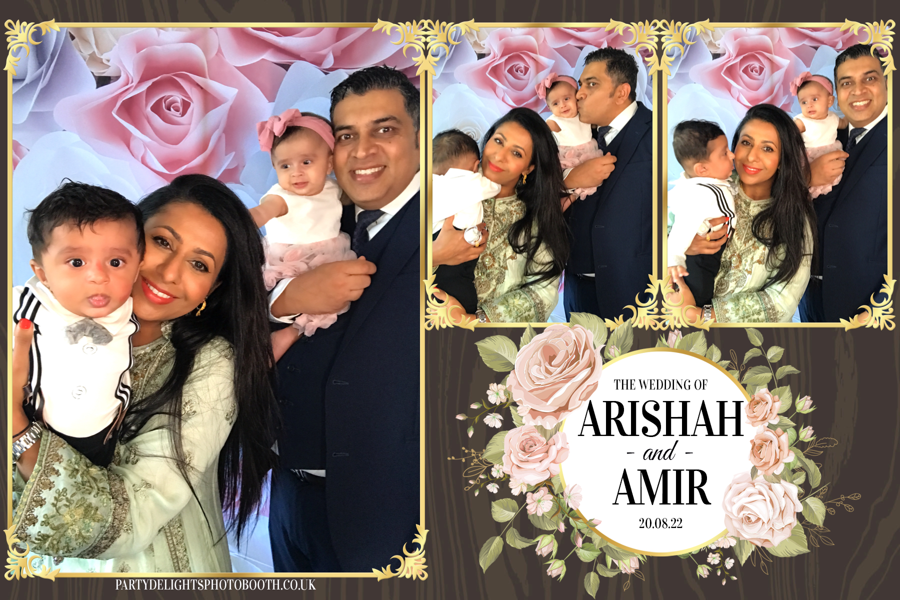 Arishah & Amir's Wedding | View more photos from the event at gallery.partydelightsphotobooth.co.uk/u/PartyDelightsPhotoBooth/Arishah-Amirs-Wedding