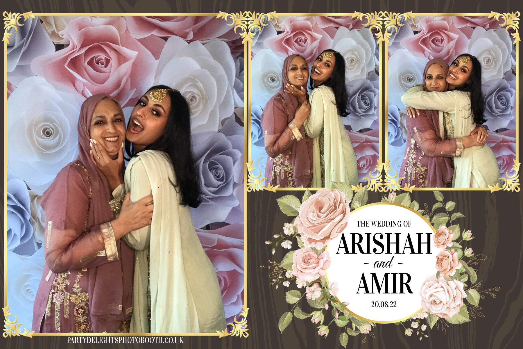Arishah & Amir's Wedding | View more photos from the event at gallery.partydelightsphotobooth.co.uk/u/PartyDelightsPhotoBooth/Arishah-Amirs-Wedding