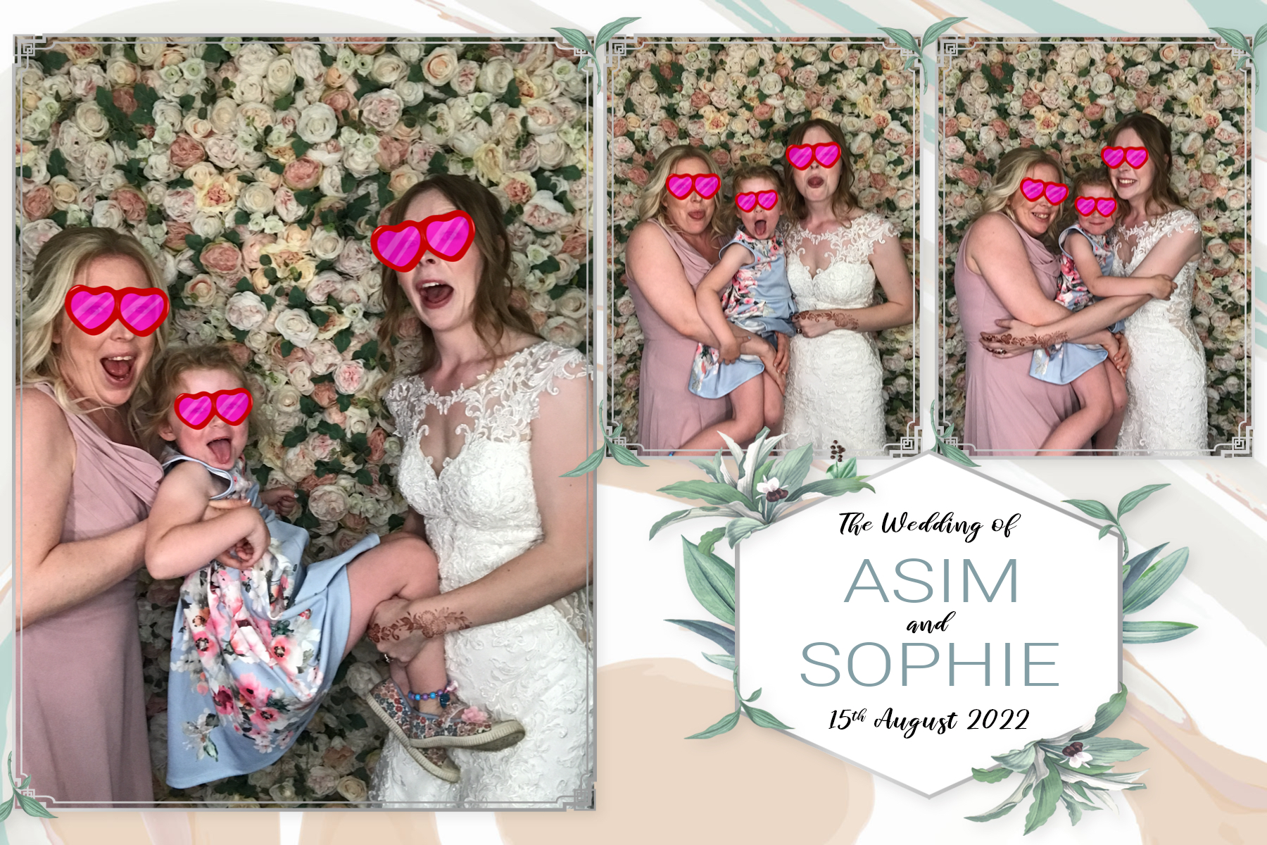 Asim & Sophie's Wedding | View more photos from the event at gallery.partydelightsphotobooth.co.uk/u/PartyDelightsPhotoBooth/Asim-Sophies-Wedding