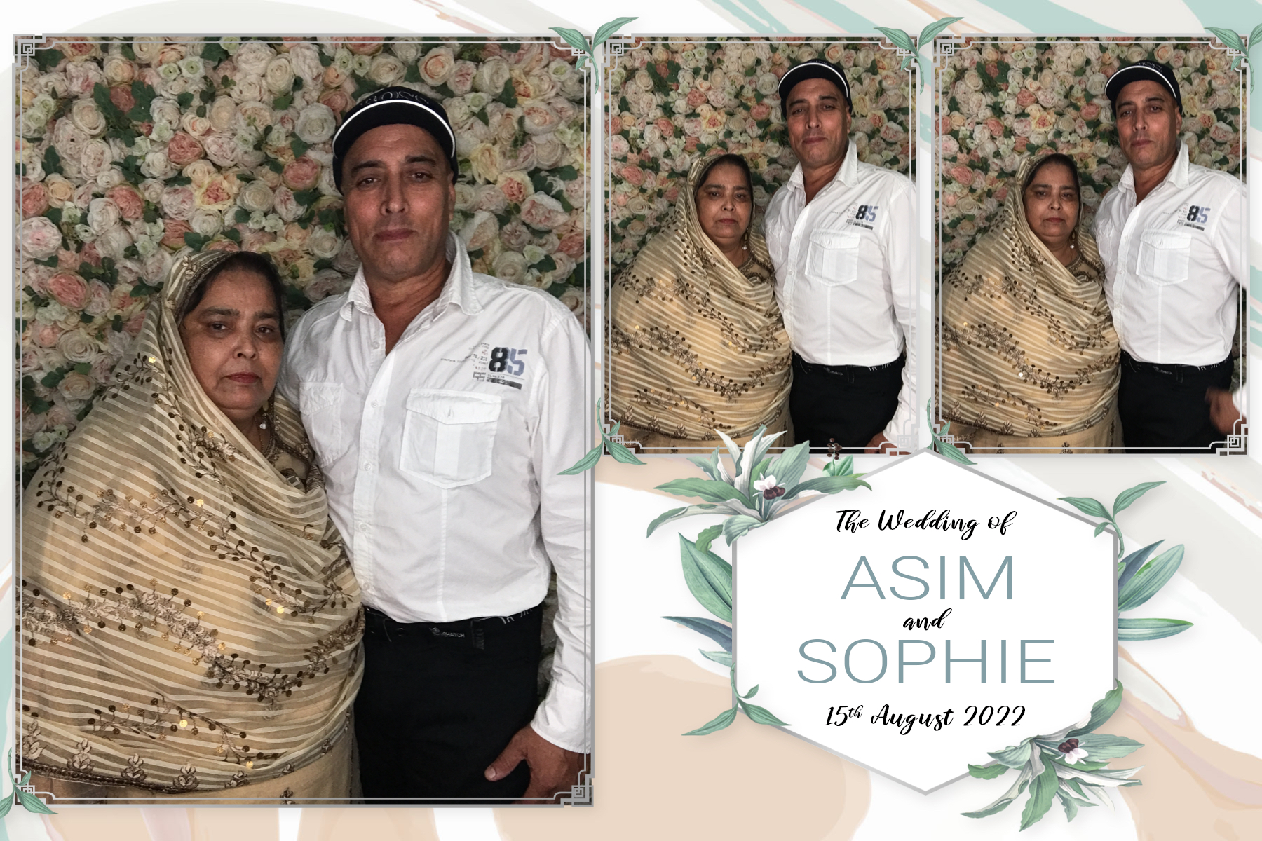 Asim & Sophie's Wedding | View more photos from the event at gallery.partydelightsphotobooth.co.uk/u/PartyDelightsPhotoBooth/Asim-Sophies-Wedding