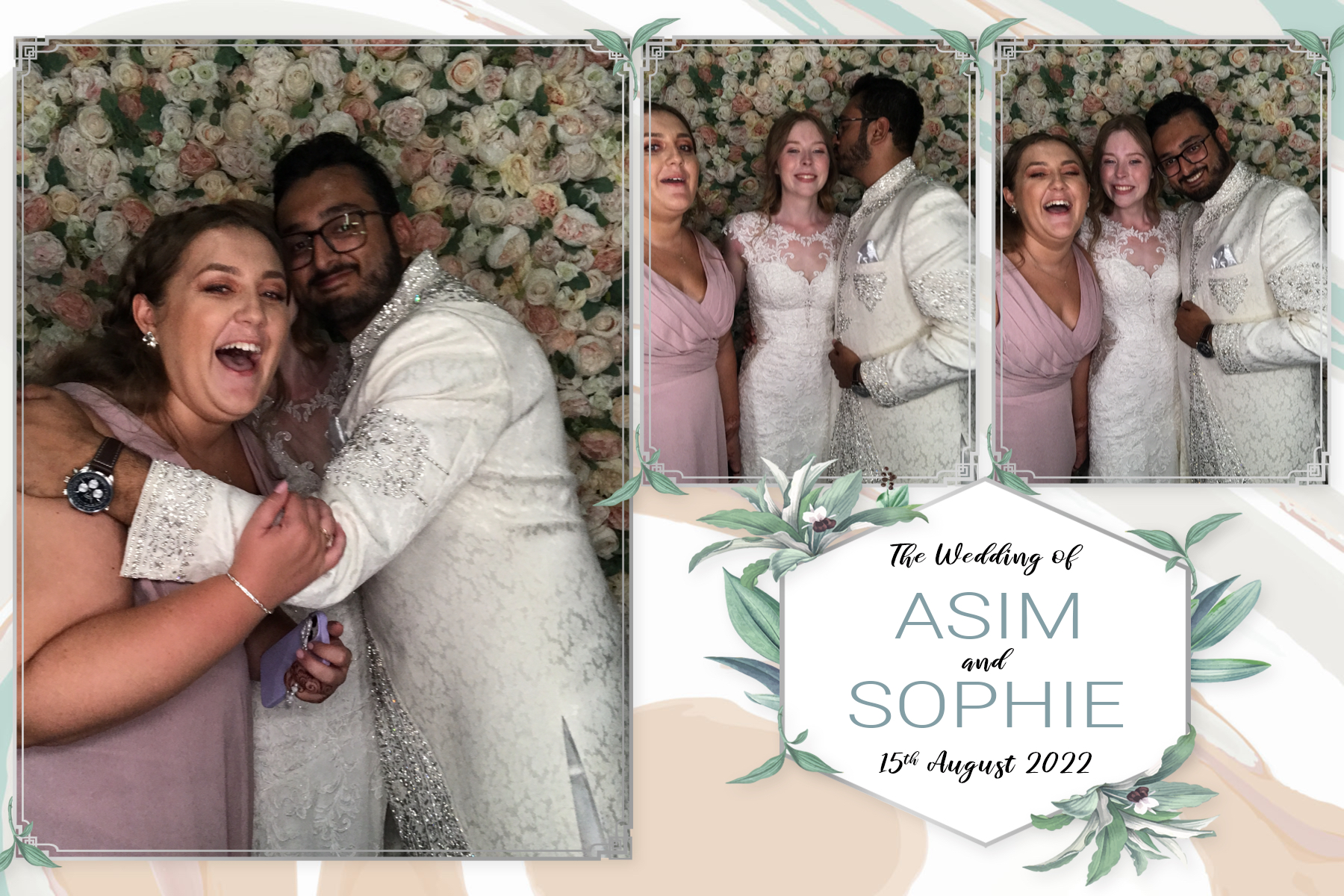 Asim & Sophie's Wedding | View more photos from the event at gallery.partydelightsphotobooth.co.uk/u/PartyDelightsPhotoBooth/Asim-Sophies-Wedding