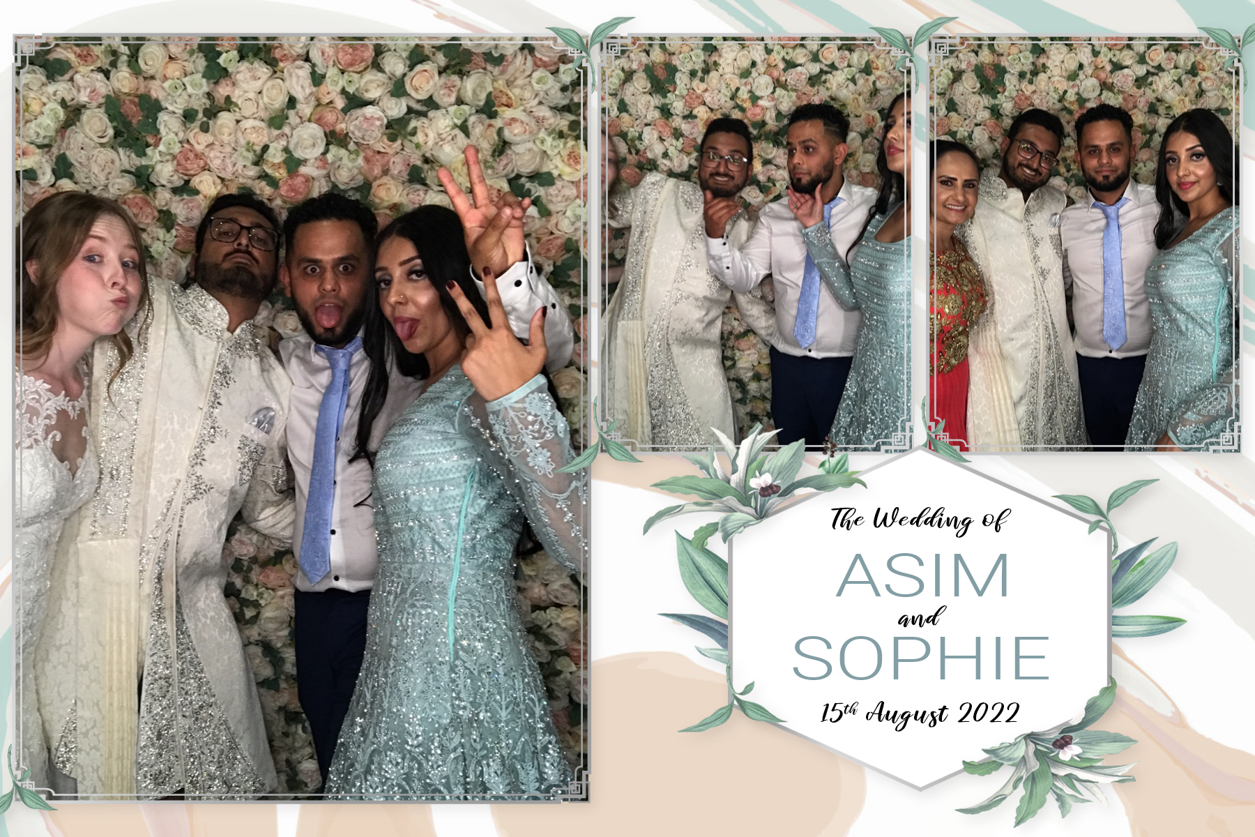Asim & Sophie's Wedding | View more photos from the event at gallery.partydelightsphotobooth.co.uk/u/PartyDelightsPhotoBooth/Asim-Sophies-Wedding