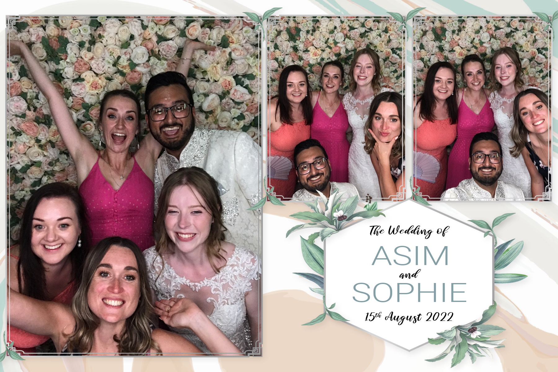 Asim & Sophie's Wedding | View more photos from the event at gallery.partydelightsphotobooth.co.uk/u/PartyDelightsPhotoBooth/Asim-Sophies-Wedding