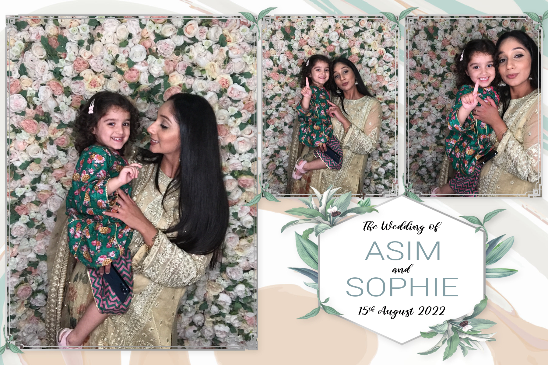 Asim & Sophie's Wedding | View more photos from the event at gallery.partydelightsphotobooth.co.uk/u/PartyDelightsPhotoBooth/Asim-Sophies-Wedding