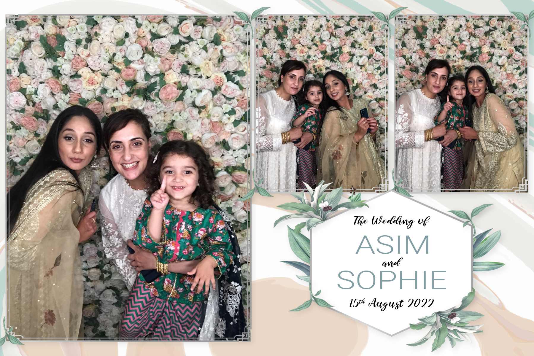 Asim & Sophie's Wedding | View more photos from the event at gallery.partydelightsphotobooth.co.uk/u/PartyDelightsPhotoBooth/Asim-Sophies-Wedding