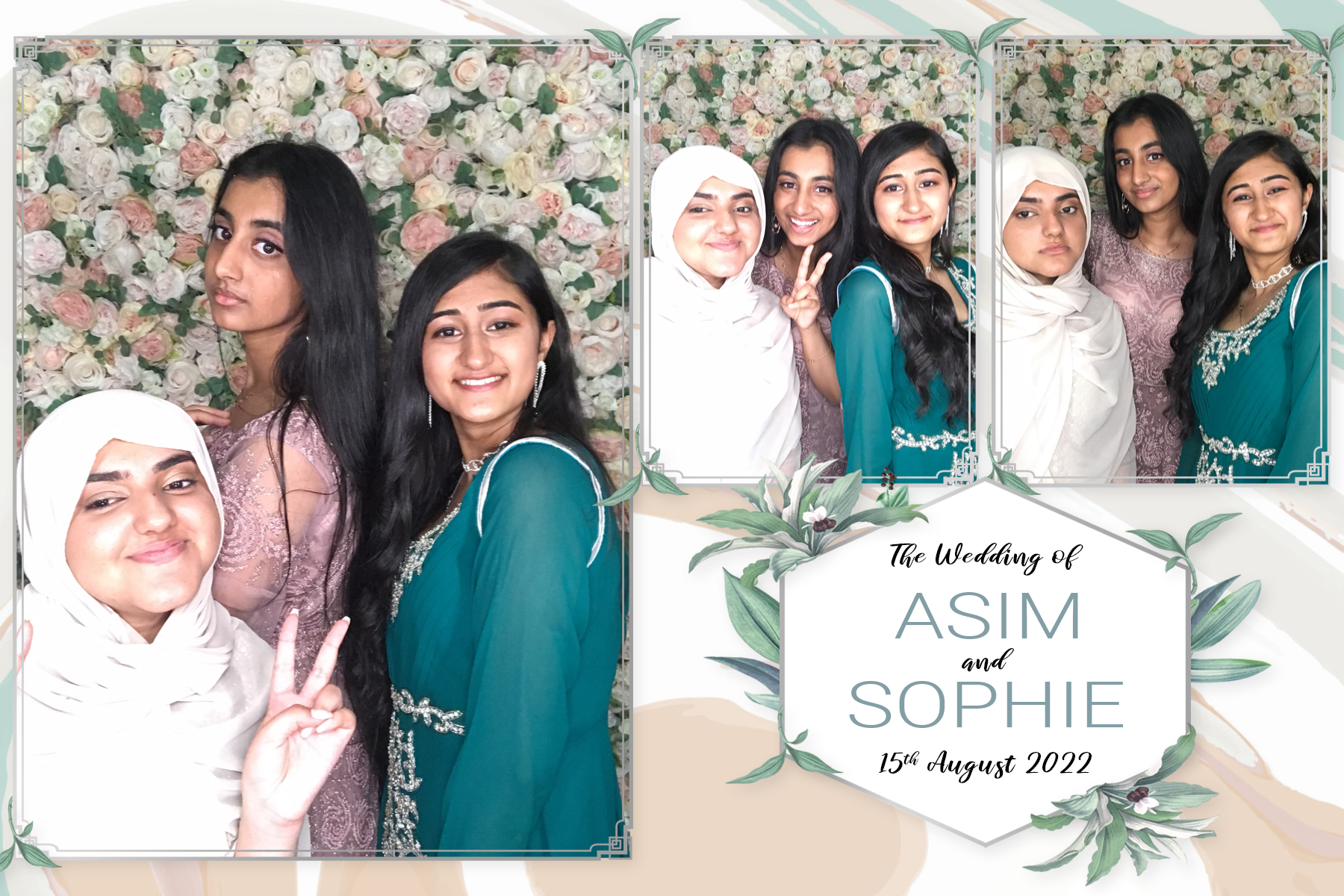 Asim & Sophie's Wedding | View more photos from the event at gallery.partydelightsphotobooth.co.uk/u/PartyDelightsPhotoBooth/Asim-Sophies-Wedding