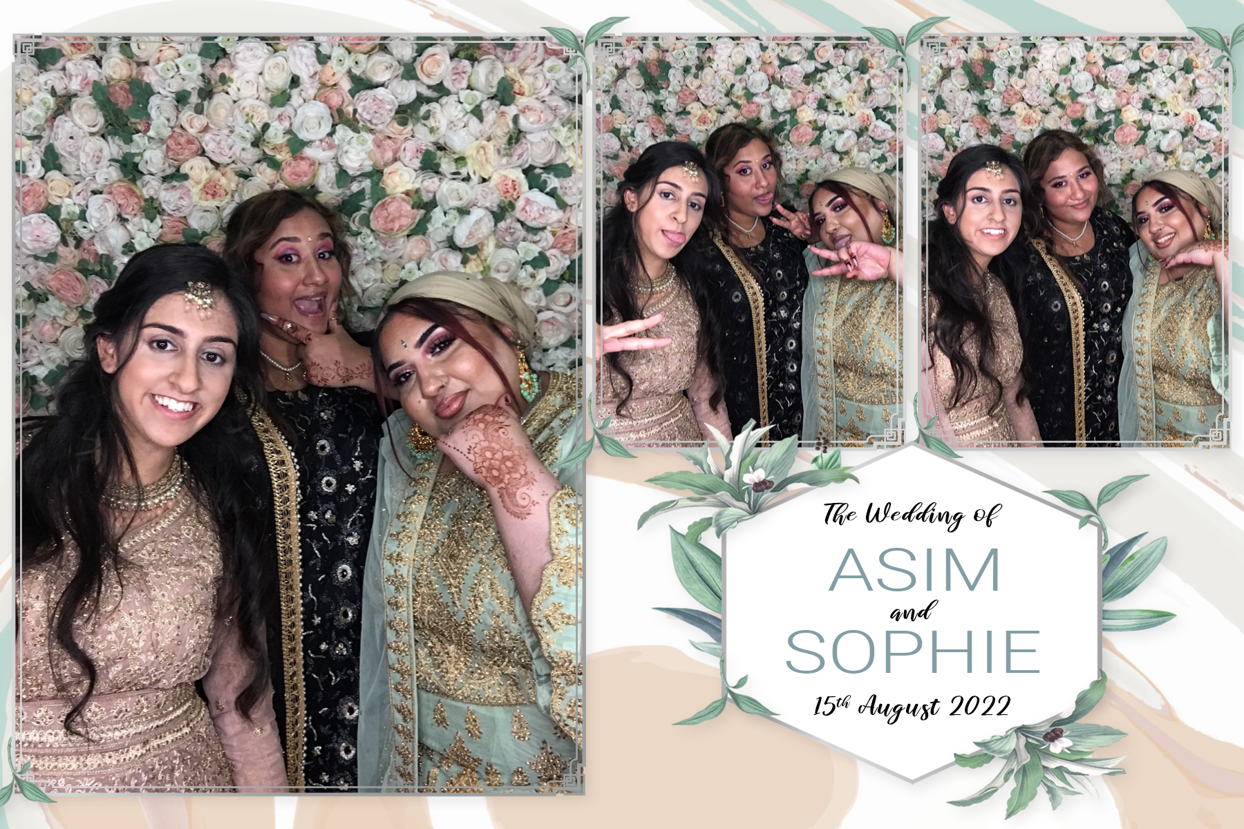 Asim & Sophie's Wedding | View more photos from the event at gallery.partydelightsphotobooth.co.uk/u/PartyDelightsPhotoBooth/Asim-Sophies-Wedding
