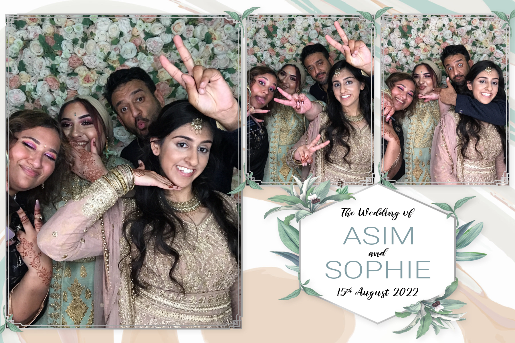 Asim & Sophie's Wedding | View more photos from the event at gallery.partydelightsphotobooth.co.uk/u/PartyDelightsPhotoBooth/Asim-Sophies-Wedding
