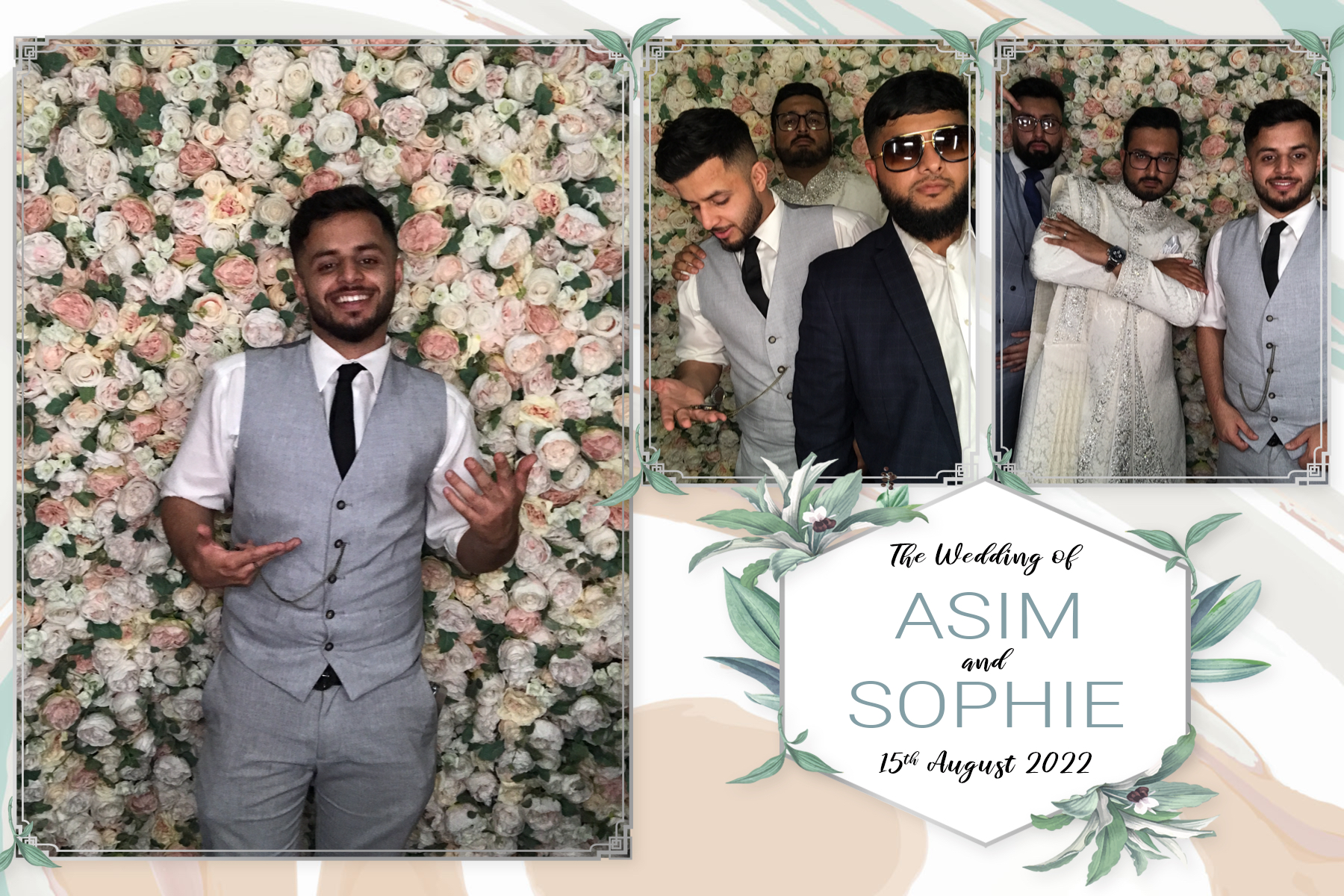 Asim & Sophie's Wedding | View more photos from the event at gallery.partydelightsphotobooth.co.uk/u/PartyDelightsPhotoBooth/Asim-Sophies-Wedding