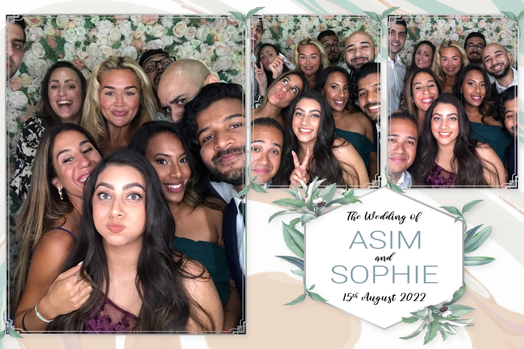 Asim & Sophie's Wedding | View more photos from the event at gallery.partydelightsphotobooth.co.uk/u/PartyDelightsPhotoBooth/Asim-Sophies-Wedding