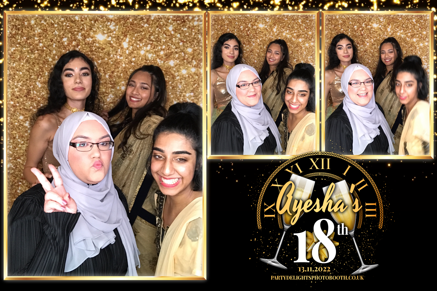 Ayesha's 18th Birthday | View more photos from the event at gallery.partydelightsphotobooth.co.uk/u/PartyDelightsPhotoBooth/Ayeshas-18th-Birthday