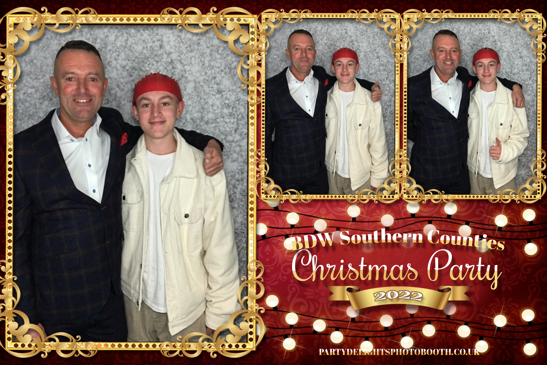 BDW Homes Southern Counties Christmas Party 2022 | View more photos from the event at gallery.partydelightsphotobooth.co.uk/u/PartyDelightsPhotoBooth/BDW-Homes-Southern-Counties-Christmas-Party-2022