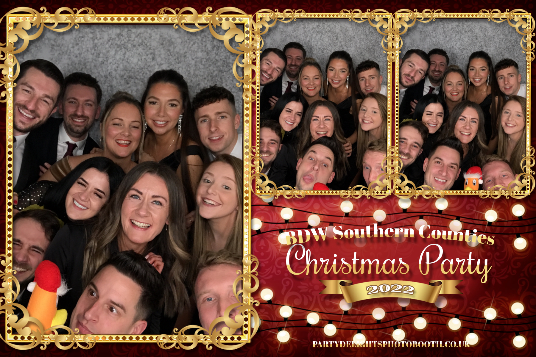 BDW Homes Southern Counties Christmas Party 2022 | View more photos from the event at gallery.partydelightsphotobooth.co.uk/u/PartyDelightsPhotoBooth/BDW-Homes-Southern-Counties-Christmas-Party-2022