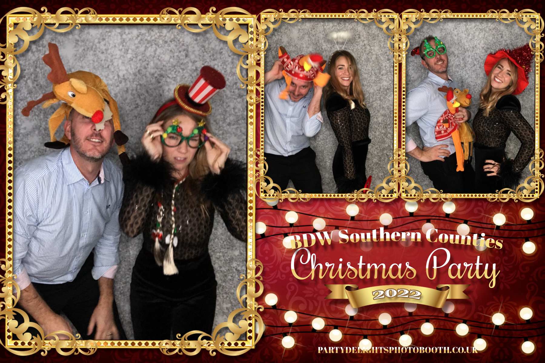 BDW Homes Southern Counties Christmas Party 2022 | View more photos from the event at gallery.partydelightsphotobooth.co.uk/u/PartyDelightsPhotoBooth/BDW-Homes-Southern-Counties-Christmas-Party-2022