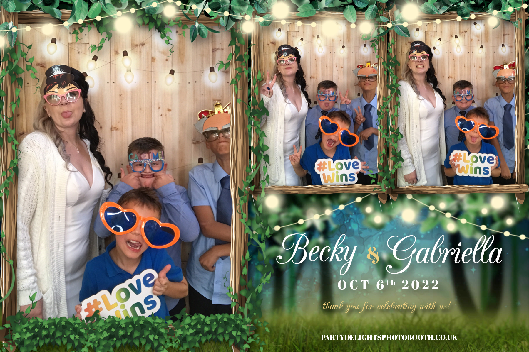 Becky & Gabriella’s Wedding | View more photos from the event at gallery.partydelightsphotobooth.co.uk/u/PartyDelightsPhotoBooth/Becky-Gabriella’s-Wedding