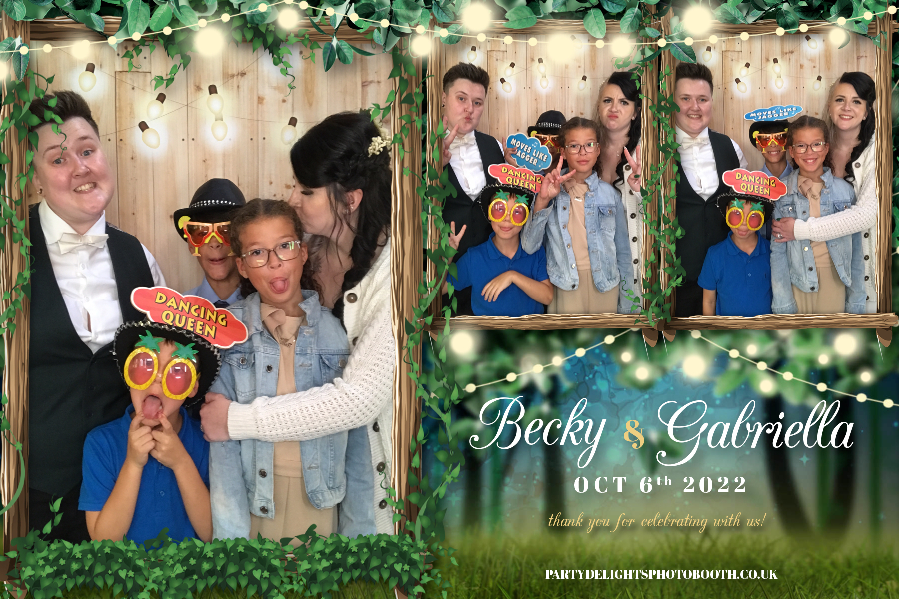 Becky & Gabriella’s Wedding | View more photos from the event at gallery.partydelightsphotobooth.co.uk/u/PartyDelightsPhotoBooth/Becky-Gabriella’s-Wedding