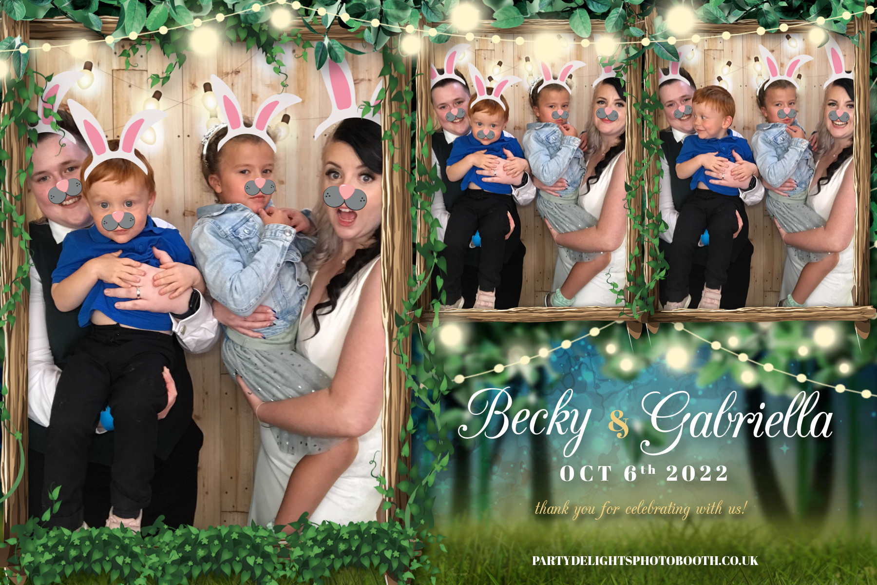 Becky & Gabriella’s Wedding | View more photos from the event at gallery.partydelightsphotobooth.co.uk/u/PartyDelightsPhotoBooth/Becky-Gabriella’s-Wedding