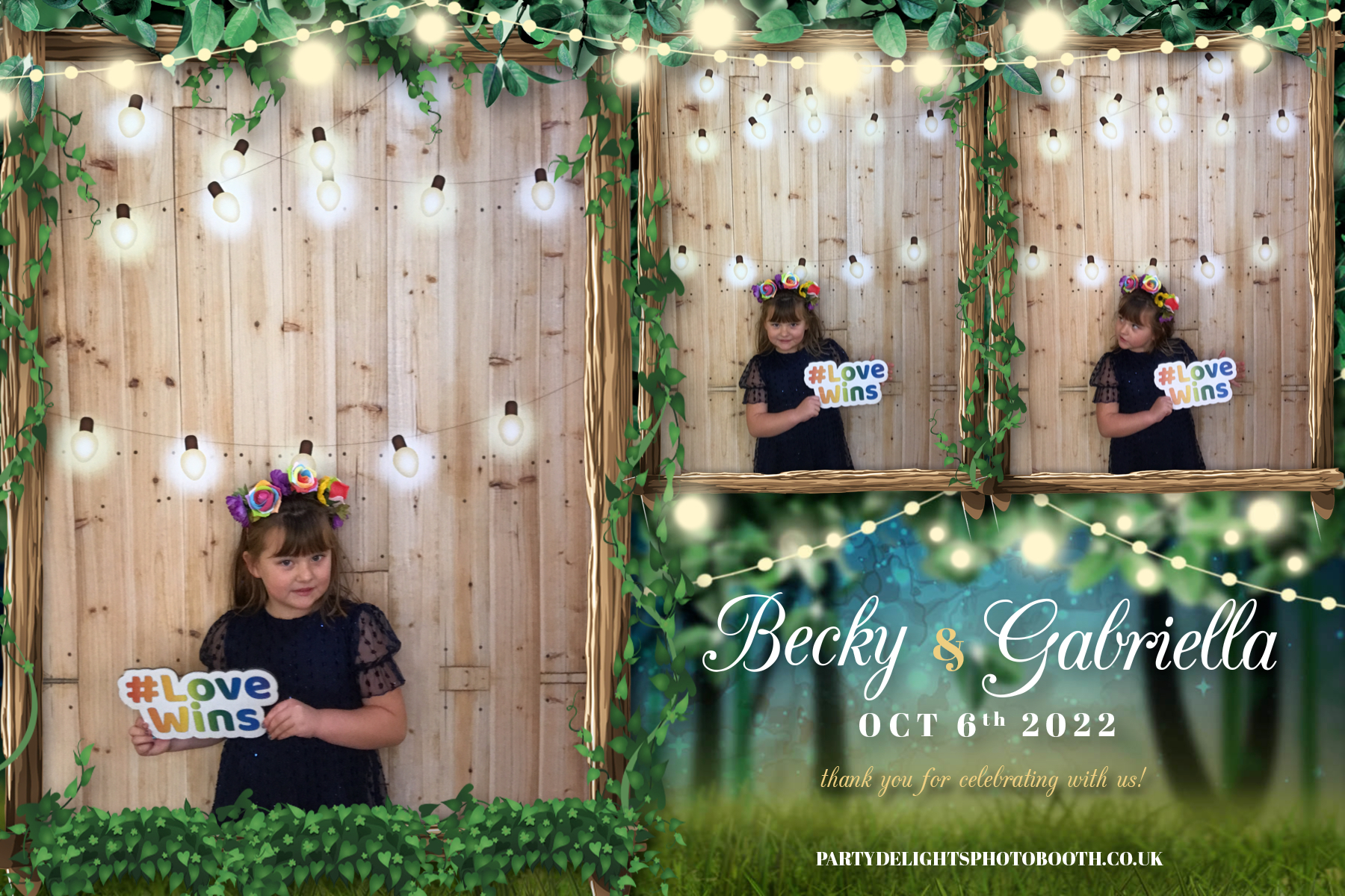 Becky & Gabriella’s Wedding | View more photos from the event at gallery.partydelightsphotobooth.co.uk/u/PartyDelightsPhotoBooth/Becky-Gabriella’s-Wedding
