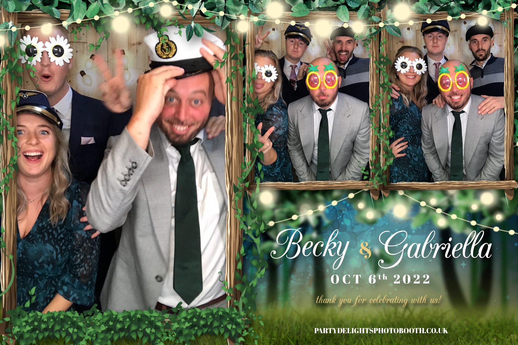 Becky & Gabriella’s Wedding | View more photos from the event at gallery.partydelightsphotobooth.co.uk/u/PartyDelightsPhotoBooth/Becky-Gabriella’s-Wedding