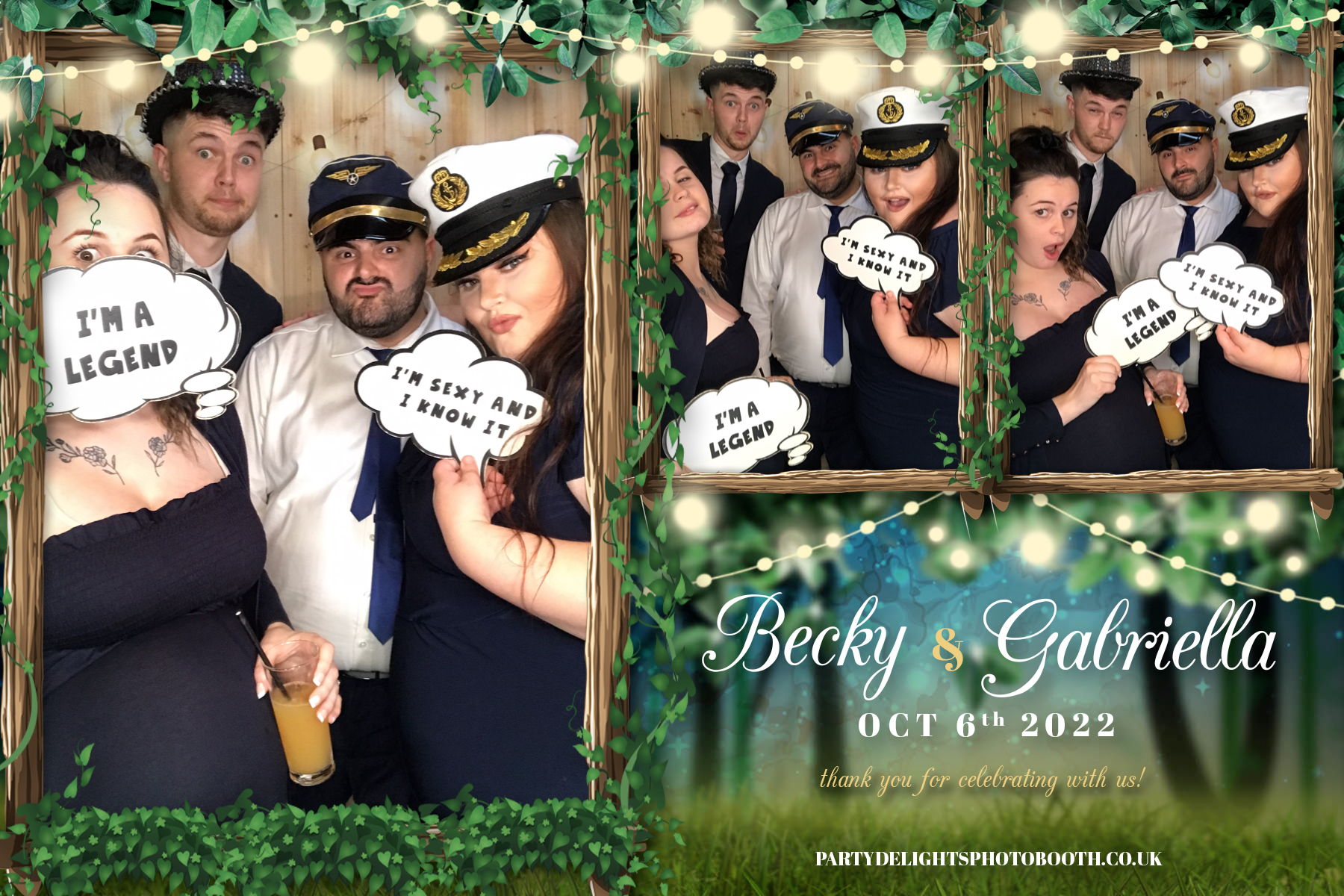 Becky & Gabriella’s Wedding | View more photos from the event at gallery.partydelightsphotobooth.co.uk/u/PartyDelightsPhotoBooth/Becky-Gabriella’s-Wedding