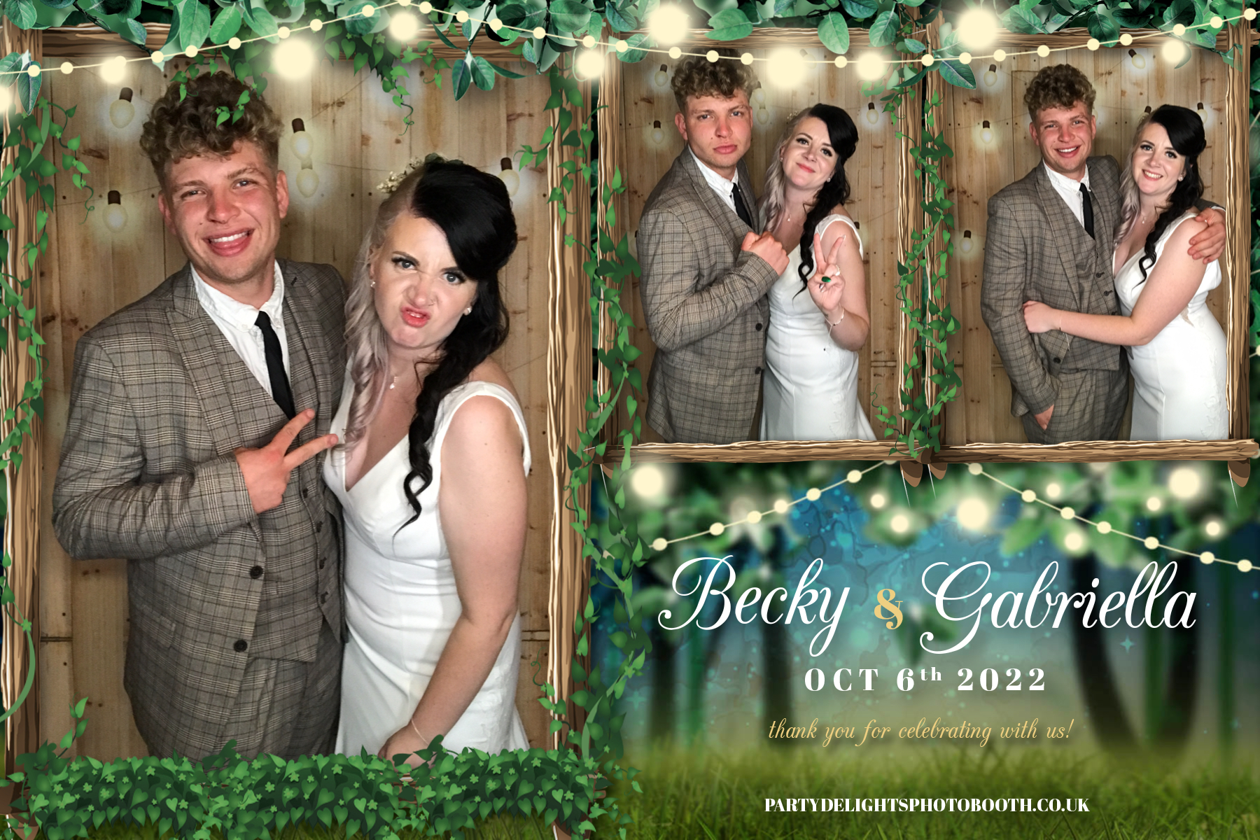 Becky & Gabriella’s Wedding | View more photos from the event at gallery.partydelightsphotobooth.co.uk/u/PartyDelightsPhotoBooth/Becky-Gabriella’s-Wedding