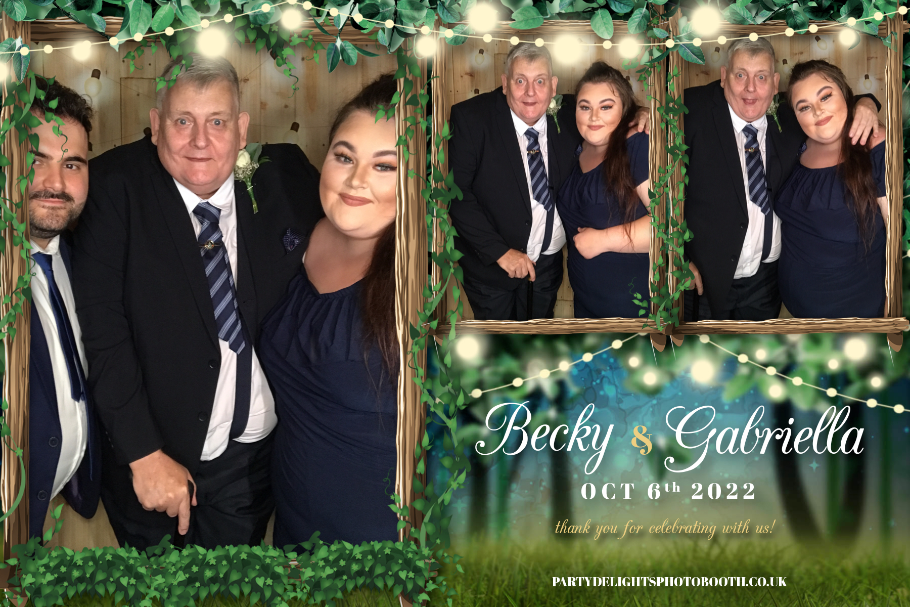 Becky & Gabriella’s Wedding | View more photos from the event at gallery.partydelightsphotobooth.co.uk/u/PartyDelightsPhotoBooth/Becky-Gabriella’s-Wedding