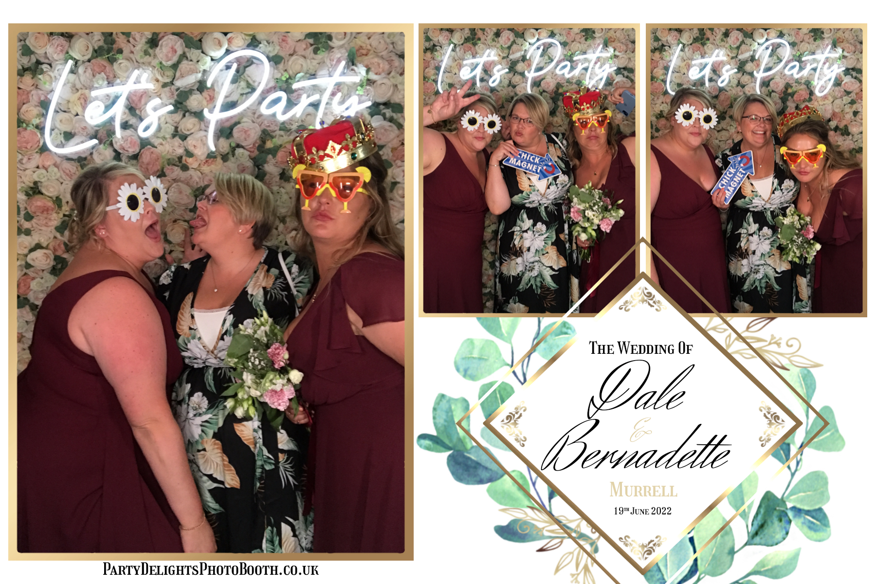 Bernadette and Dale’s wedding | View more photos from the event at gallery.partydelightsphotobooth.co.uk/u/PartyDelightsPhotoBooth/Bernadette-and-Dale’s-wedding