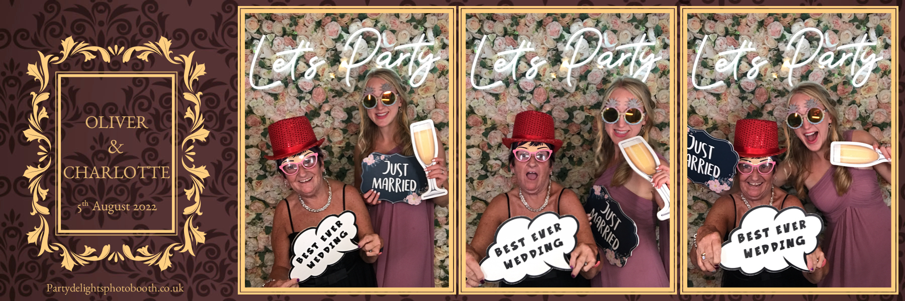 Charlotte and Ollie’s Wedding | View more photos from the event at gallery.partydelightsphotobooth.co.uk/u/PartyDelightsPhotoBooth/Charlotte-and-Ollie’s-Wedding