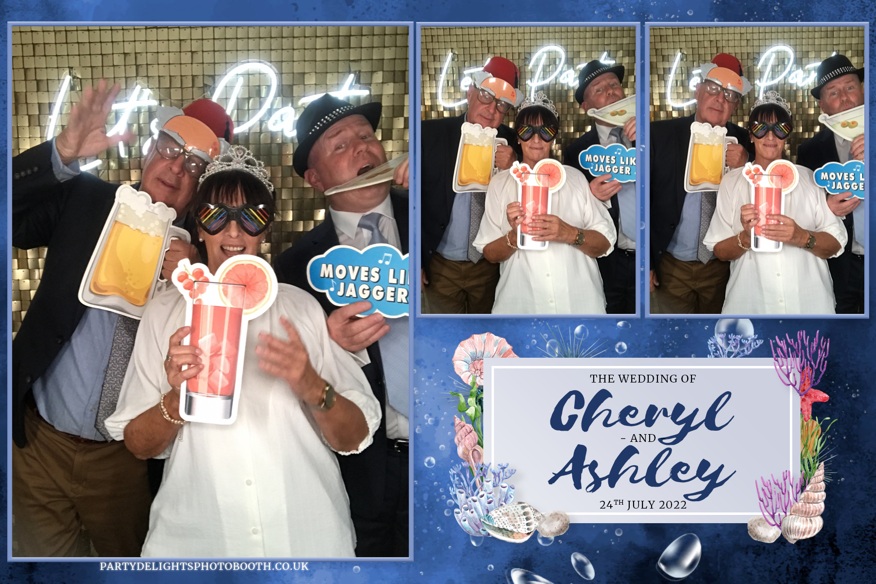 Cheryl and Ashley's Wedding | View more photos from the event at gallery.partydelightsphotobooth.co.uk/u/PartyDelightsPhotoBooth/Cheryl-and-Ashleys-Wedding