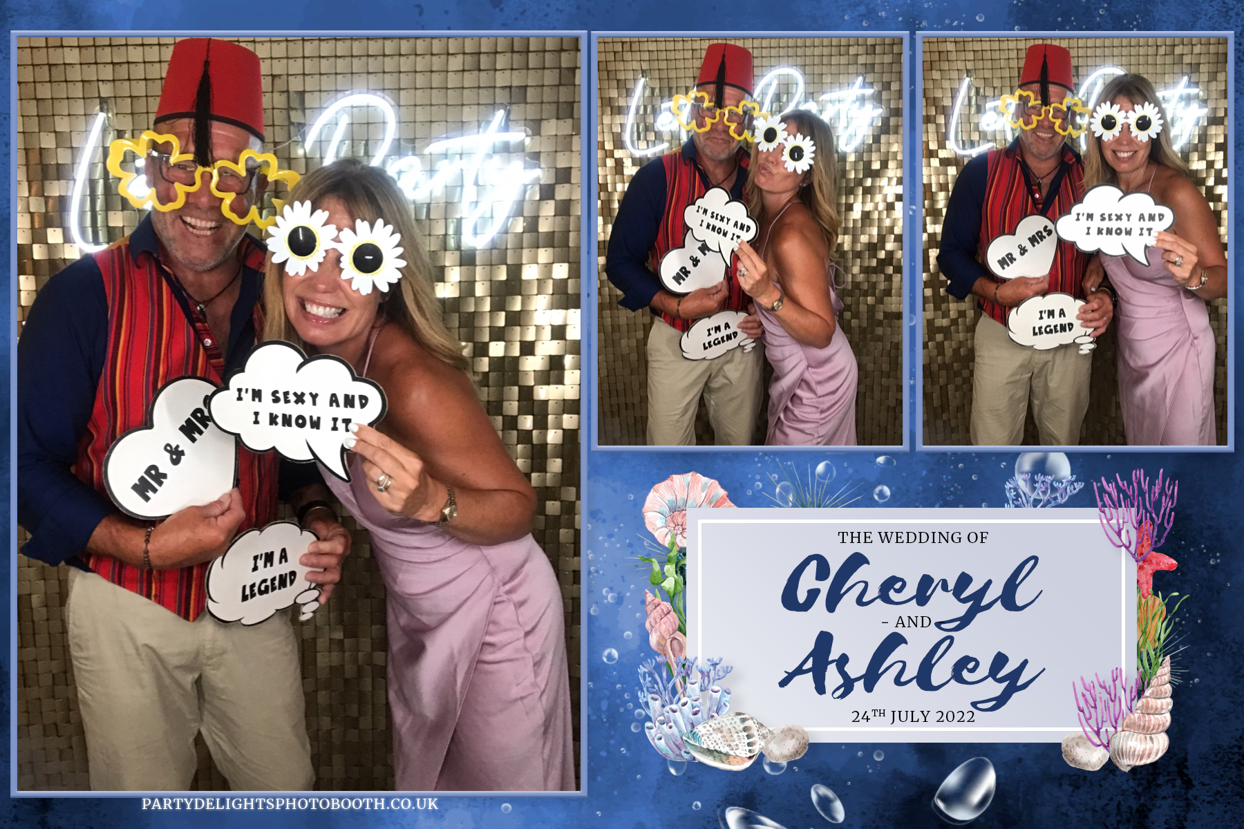Cheryl and Ashley's Wedding | View more photos from the event at gallery.partydelightsphotobooth.co.uk/u/PartyDelightsPhotoBooth/Cheryl-and-Ashleys-Wedding