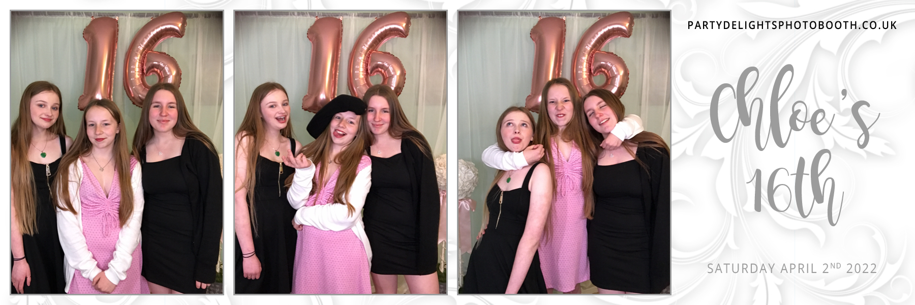 Chloe's 16th birthday | View more photos from the event at gallery.partydelightsphotobooth.co.uk/u/PartyDelightsPhotoBooth/Chloes-16th-birthday