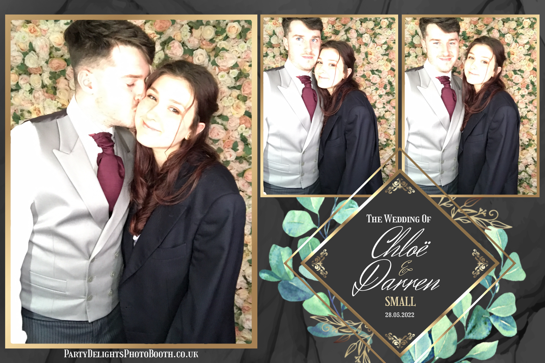 Chloe's and Darren's Wedding | View more photos from the event at gallery.partydelightsphotobooth.co.uk/u/PartyDelightsPhotoBooth/Chloes-and-Darrens-Wedding