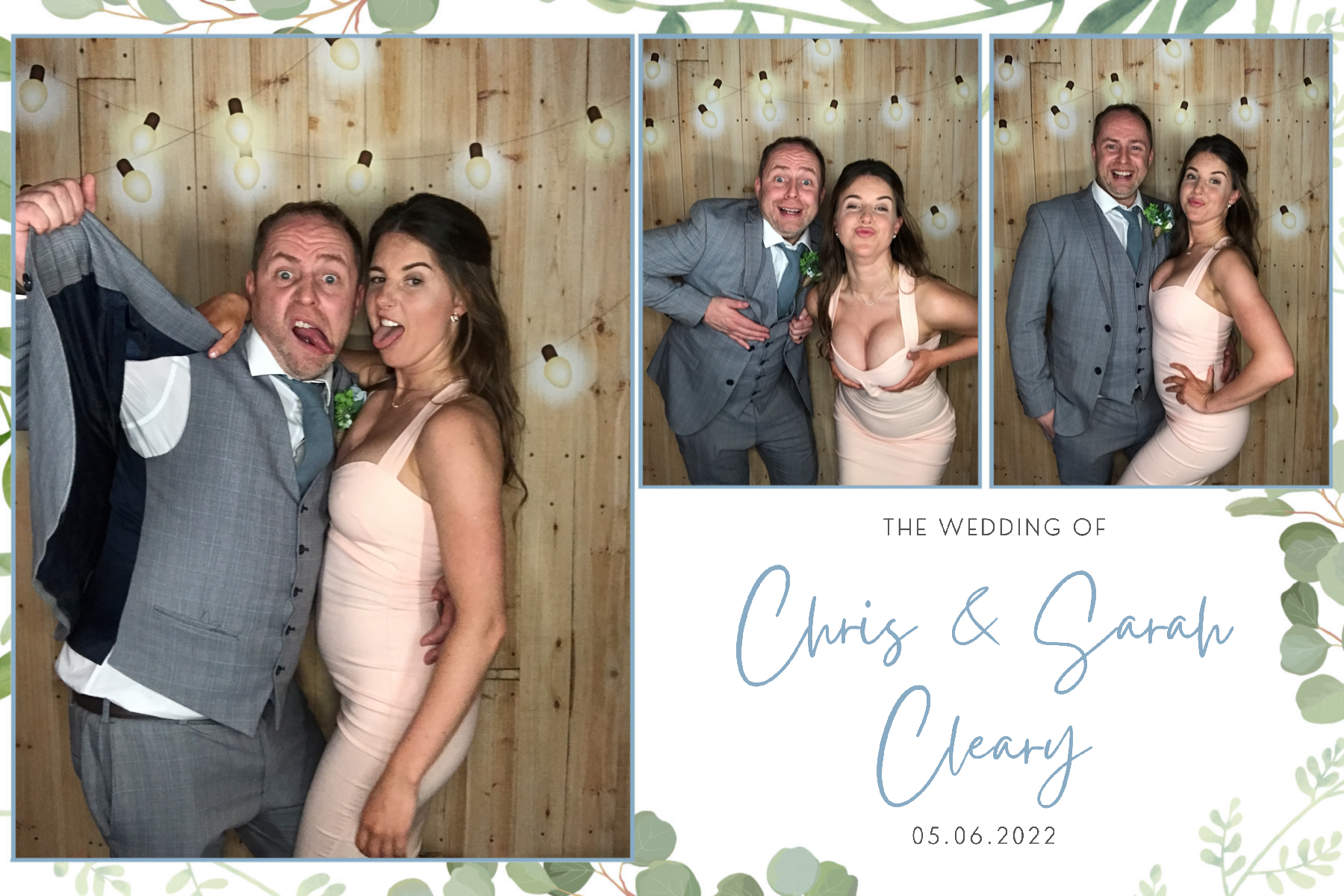 Chris & Sarah's Wedding | View more photos from the event at gallery.partydelightsphotobooth.co.uk/u/PartyDelightsPhotoBooth/Chris-Sarahs-Wedding