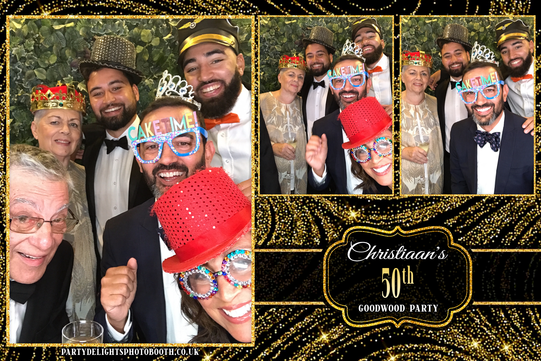 Christiaan's 50th birthday celebration | View more photos from the event at gallery.partydelightsphotobooth.co.uk/u/PartyDelightsPhotoBooth/Christiaans-50th-birthday-celebration