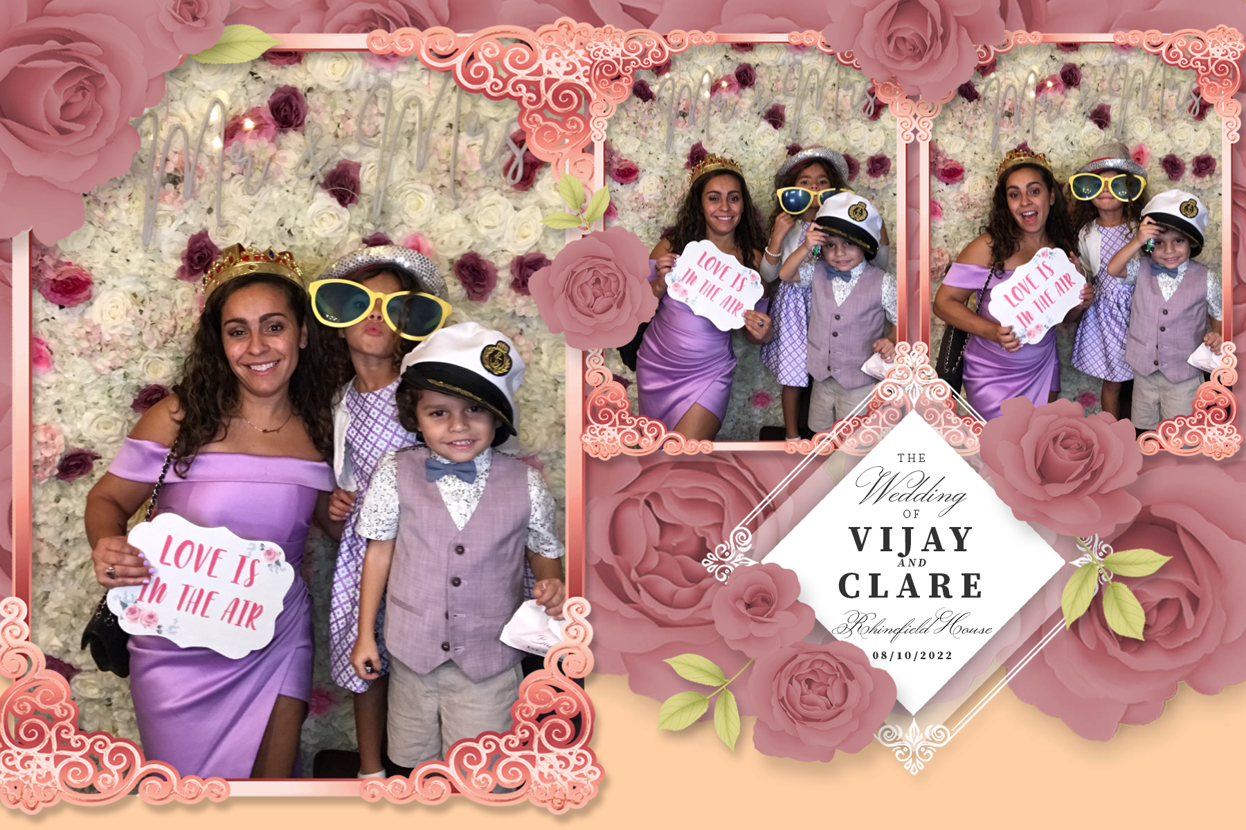 Clare & Vijay | View more photos from the event at gallery.partydelightsphotobooth.co.uk/u/PartyDelightsPhotoBooth/Clare-Vijay