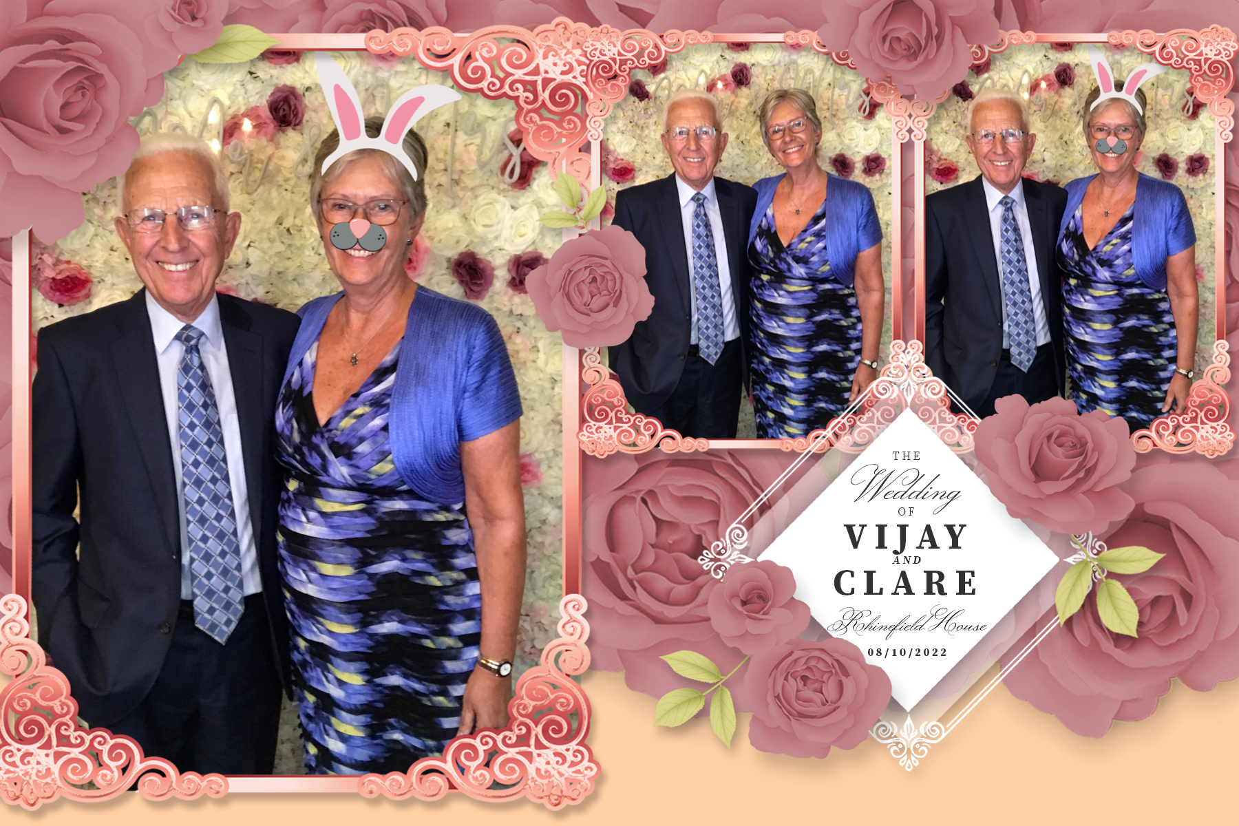 Clare & Vijay | View more photos from the event at gallery.partydelightsphotobooth.co.uk/u/PartyDelightsPhotoBooth/Clare-Vijay