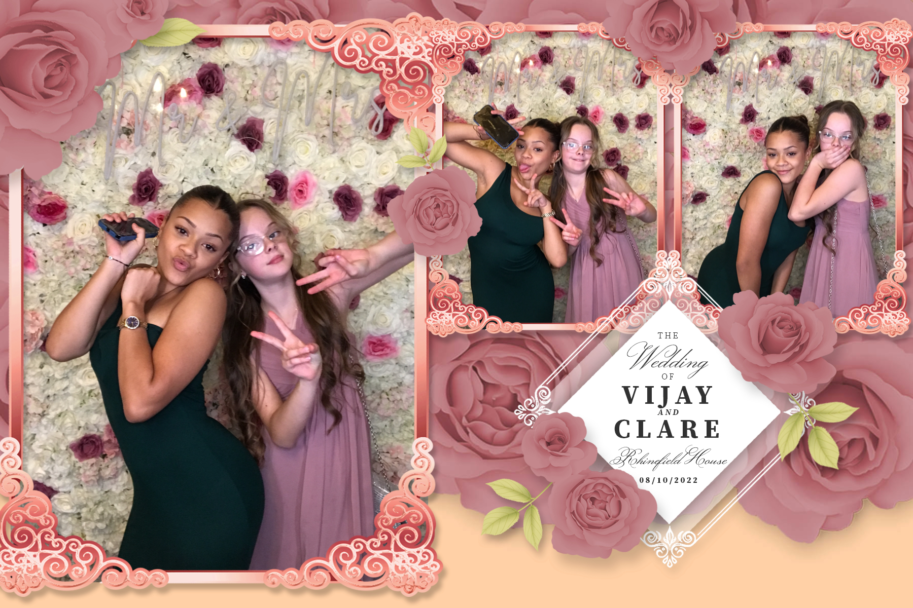 Clare & Vijay | View more photos from the event at gallery.partydelightsphotobooth.co.uk/u/PartyDelightsPhotoBooth/Clare-Vijay