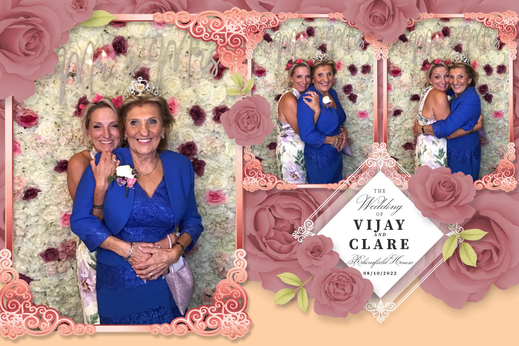 Clare & Vijay | View more photos from the event at gallery.partydelightsphotobooth.co.uk/u/PartyDelightsPhotoBooth/Clare-Vijay
