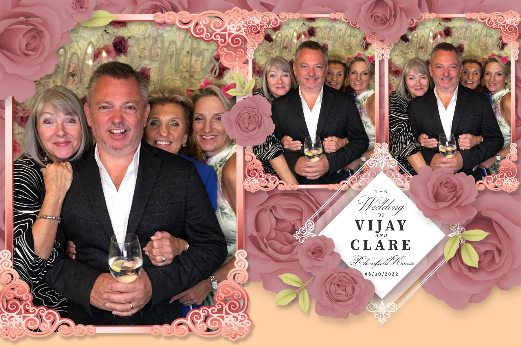 Clare & Vijay | View more photos from the event at gallery.partydelightsphotobooth.co.uk/u/PartyDelightsPhotoBooth/Clare-Vijay