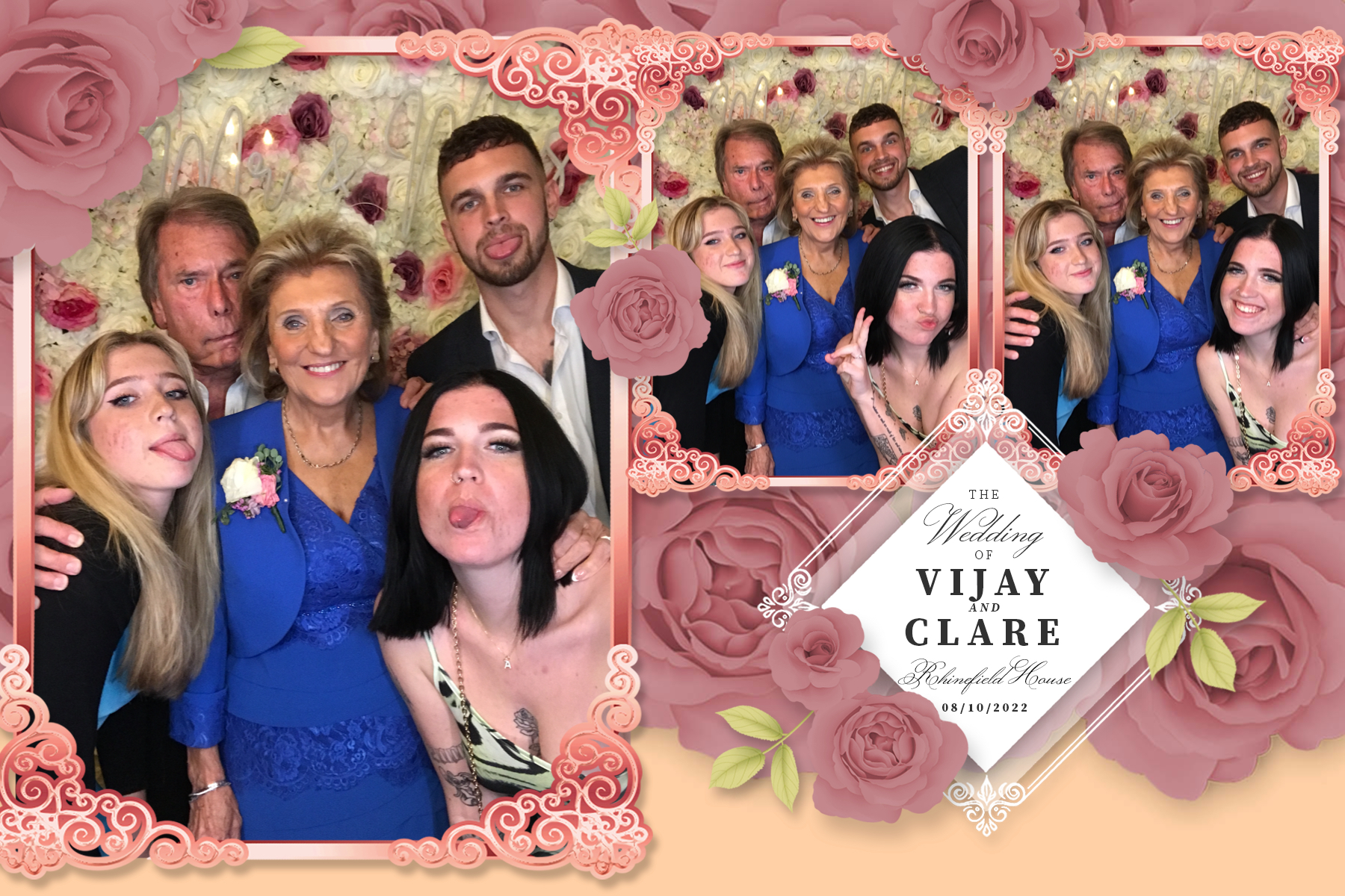Clare & Vijay | View more photos from the event at gallery.partydelightsphotobooth.co.uk/u/PartyDelightsPhotoBooth/Clare-Vijay